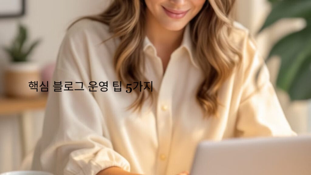 블로그 유지 관리 팁 5가지